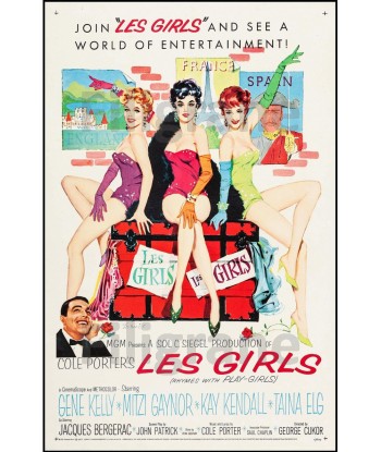 Les GIRLS FILM Rfsa POSTER/REPRODUCTION  d1 AFFICHE VINTAGE acheter en ligne