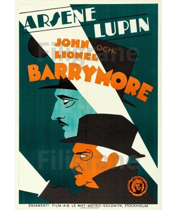 ARSèNE LUPIN FILM Rmrk POSTER/REPRODUCTION  d1 AFFICHE VINTAGE la livraison gratuite