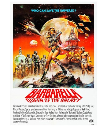 BARBARELLA FILM Rhas POSTER/REPRODUCTION  d1 AFFICHE VINTAGE Découvrez la collection