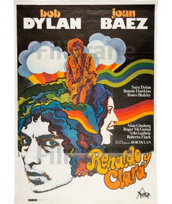 Bob DYLAN  Joan BAEZ Rwtr POSTER/REPRODUCTION  d1 AFFICHE VINTAGE acheter en ligne