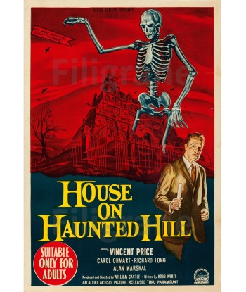 HOUSE on HAUNTED HILL FILM Ruii POSTER/REPRODUCTION  d1 AFFICHE VINTAGE pas cher chine