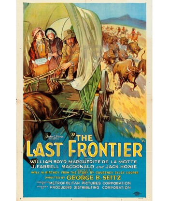 The LAST FRONTIER  FILM Rjqz POSTER/REPRODUCTION  d1 AFFICHE VINTAGE en stock