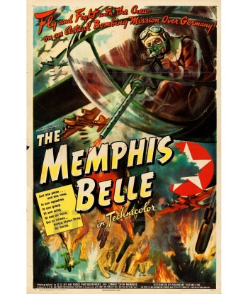 The MEMPHIS BELL  FILM Rnif POSTER/REPRODUCTION  d1 AFFICHE VINTAGE le concept de la Pate a emporter 