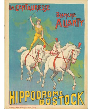 Blanche ALLARTY CIRQUE Ronl-POSTER/REPRODUCTION  d1 AFFICHE VINTAGE Comment ça marche