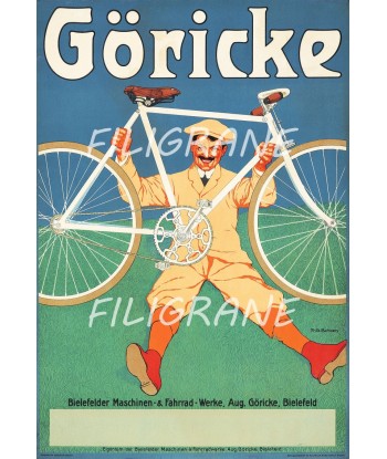 GÖRICKE VéLO/CYCLES Rvtz-POSTER/REPRODUCTION  d1 AFFICHE VINTAGE sur le site 