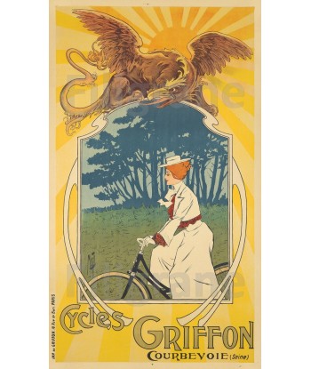 GRIFFON VéLO/CYCLES Riwd-POSTER/REPRODUCTION  d1 AFFICHE VINTAGE Voir les baskets