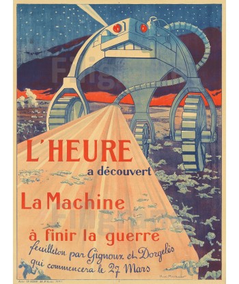 MACHINE à FINIR la GUERRE Rtvj-POSTER/REPRODUCTION  d1 AFFICHE VINTAGE la colonne vertébrale