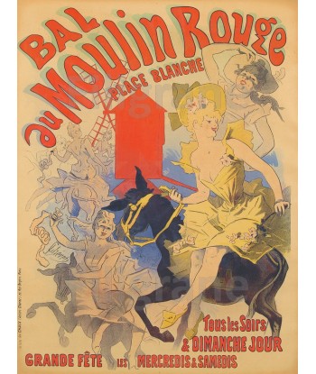 MOULIN ROUGE CABARET Rgna-POSTER/REPRODUCTION  d1 AFFICHE VINTAGE français