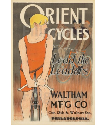 ORIENT CYCLES VéLO Ropo-POSTER/REPRODUCTION  d1 AFFICHE VINTAGE Le MVP de beaucoup