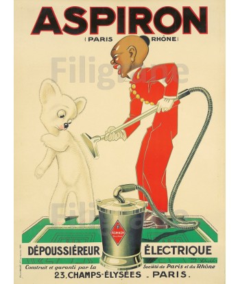 PUB ASPIRON ASPIRATEUR Rwel-POSTER/REPRODUCTION  d1 AFFICHE VINTAGE est présent 