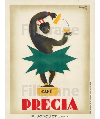 PUB CAFé PRECIA Rvvn-POSTER/REPRODUCTION  d1 AFFICHE VINTAGE Les êtres humains sont 