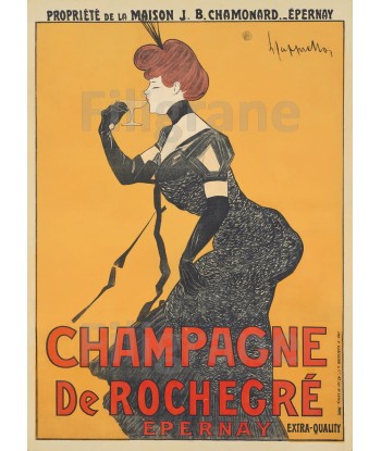 PUB CHAMPAGNE de ROCHEGRé Rrfn-POSTER/REPRODUCTION  d1 AFFICHE VINTAGE acheter