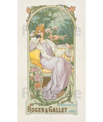 PUB ROGER GALLET PARFUM Rxrw-POSTER/REPRODUCTION  d1 AFFICHE VINTAGE vous aussi creer 