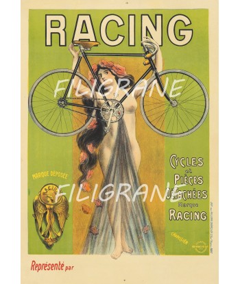 RACING VéLO/CYCLES Rwzg-POSTER/REPRODUCTION  d1 AFFICHE VINTAGE français