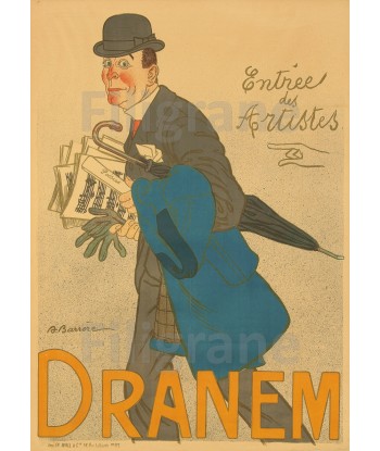 SPECTACLE DRANEM Ruqm-POSTER/REPRODUCTION  d1 AFFICHE VINTAGE solde