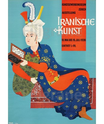 SPECTACLE IRANISCHE KUNST Rmra-POSTER/REPRODUCTION  d1 AFFICHE VINTAGE 2023