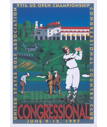 SPORT US OPEN GOLF 1997 Rxsn-POSTER/REPRODUCTION  d1 AFFICHE VINTAGE En savoir plus