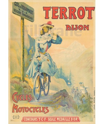 TERROT VéLO/CYCLES Rkss-POSTER/REPRODUCTION  d1 AFFICHE VINTAGE meilleur choix