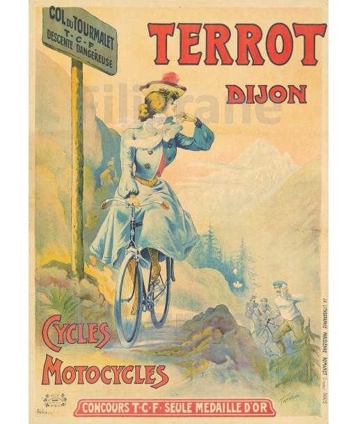 TERROT VéLO/CYCLES Rkss-POSTER/REPRODUCTION  d1 AFFICHE VINTAGE meilleur choix