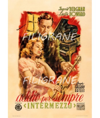 ADDIO per SEMPRE FILM Rynf-POSTER/REPRODUCTION d1 AFFICHE VINTAGE Les magasins à Paris