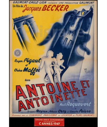 ANTOINE et ANTOINETTE FILM Rvrb-POSTER/REPRODUCTION d1 AFFICHE VINTAGE Jusqu'à 80% De Réduction