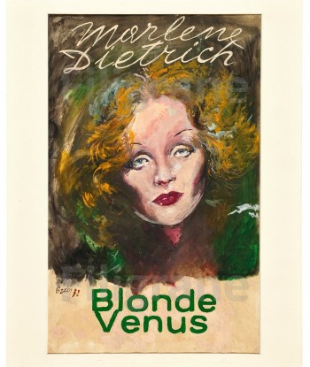 BLONDE VéNUS FILM Rdiq-POSTER/REPRODUCTION d1 AFFICHE VINTAGE est présent 