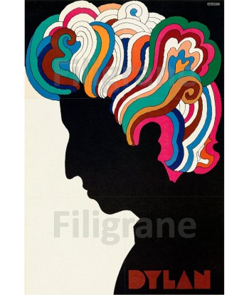 BOB DYLAN Rfcw-POSTER/REPRODUCTION d1 AFFICHE VINTAGE destockage