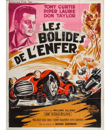 BOLIDES de L'ENFER FILM Ruzt-POSTER/REPRODUCTION d1 AFFICHE VINTAGE store