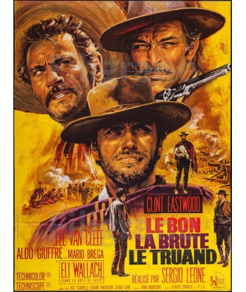 BON BRUTE TRUAND FILM Rirk-POSTER/REPRODUCTION d1 AFFICHE VINTAGE store