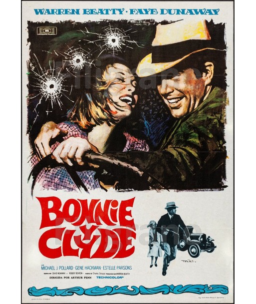 BONNIE and CLYDE FILM Rkjv-POSTER/REPRODUCTION d1 AFFICHE VINTAGE Toutes les collections ici