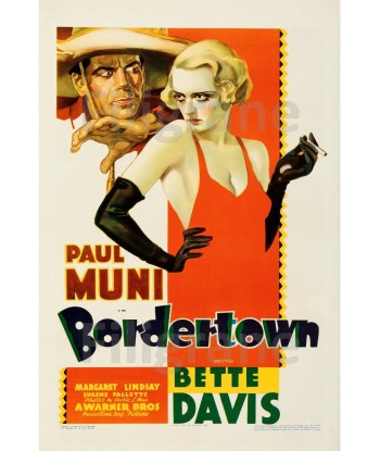 BORDERTOWN FILM Rksp-POSTER/REPRODUCTION d1 AFFICHE VINTAGE ouvre sa boutique