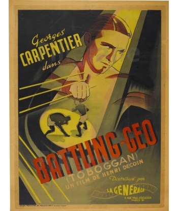 BOXE BATTLING-GEO FILM Rfyi-POSTER/REPRODUCTION d1 AFFICHE VINTAGE Venez acheter