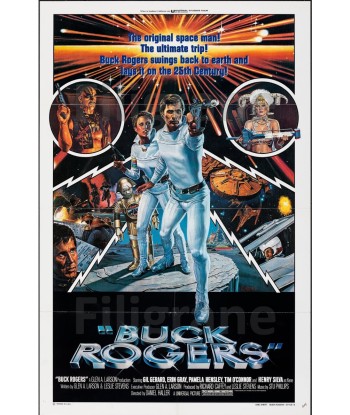 BUCK ROGERS FILM Rrpg-POSTER/REPRODUCTION d1 AFFICHE VINTAGE rembourrage situé sous