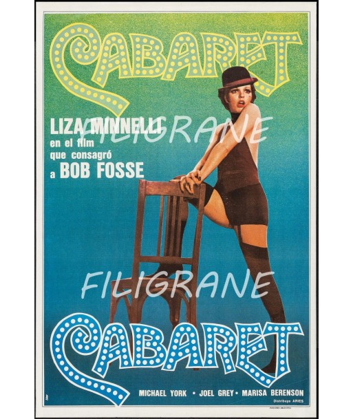 CABARET FILM Rkoe-POSTER/REPRODUCTION d1 AFFICHE VINTAGE Le MVP de beaucoup