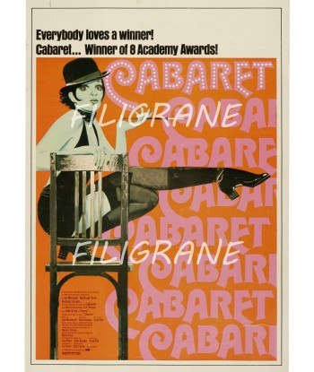 CABARET FILM Rmpd-POSTER/REPRODUCTION d1 AFFICHE VINTAGE Pour