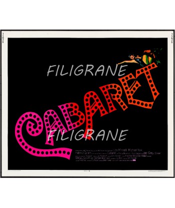 CABARET FILM Rpup-POSTER/REPRODUCTION d1 AFFICHE VINTAGE pas cher chine