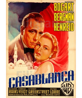 CASABLANCA FILM Rdsz-POSTER/REPRODUCTION d1 AFFICHE VINTAGE pas cheres