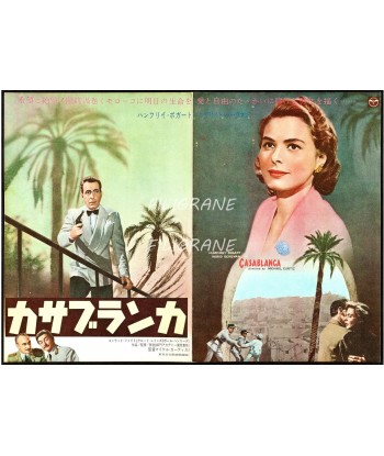 CASABLANCA FILM Rmfo-POSTER/REPRODUCTION d1 AFFICHE VINTAGE l'évolution des habitudes 