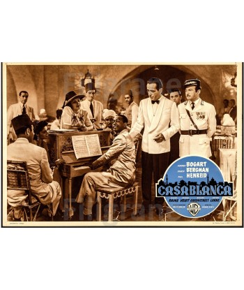 CASABLANCA FILM Ruam-POSTER/REPRODUCTION d1 AFFICHE VINTAGE les ligaments