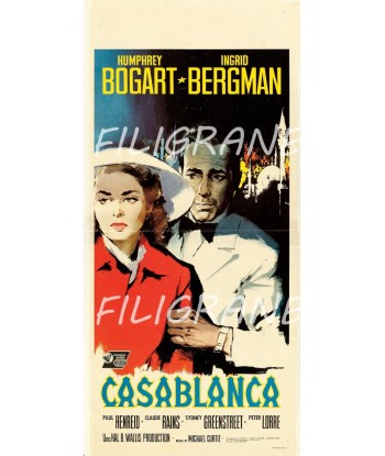 CASABLANCA FILM Rvlj-POSTER/REPRODUCTION d1 AFFICHE VINTAGE suggérées chez