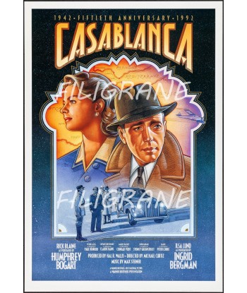 CASABLANCA FILM Rzrj-POSTER/REPRODUCTION d1 AFFICHE VINTAGE Venez découvrir notre 