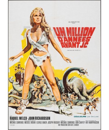 CINéMA 1 MILLION ANNéES AVANT JC Rwap-POSTER/REPRODUCTION d1 AFFICHE VINTAGE online