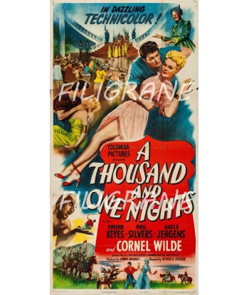 CINéMA A THOUSAND and ONE NIGHTS Rbqt-POSTER/REPRODUCTION d1 AFFICHE VINTAGE pas cheres