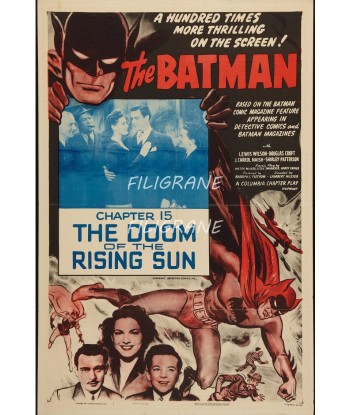 CINéMA BATMAN DOOM of THE RISING Rwez-POSTER/REPRODUCTION d1 AFFICHE VINTAGE 2 - 3 jours ouvrés.