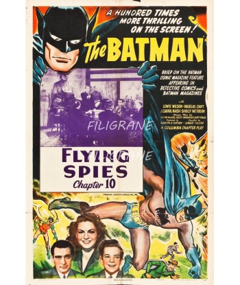 CINéMA BATMAN FLYING SPIES Rant-POSTER/REPRODUCTION d1 AFFICHE VINTAGE chez Cornerstreet bien 