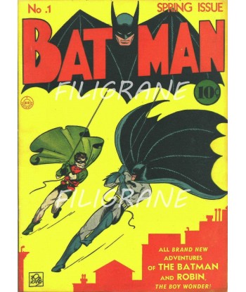 CINéMA BAT MAN N°1 Rfof-POSTER/REPRODUCTION d1 AFFICHE VINTAGE pas cheres