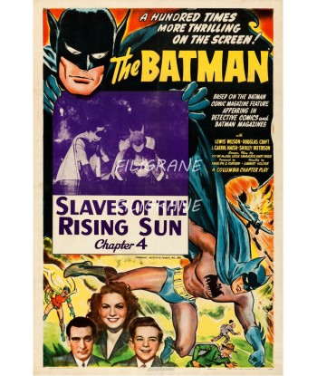 CINéMA BATMAN SLAVES RISING SUN Rloh-POSTER/REPRODUCTION d1 AFFICHE VINTAGE Voir les baskets