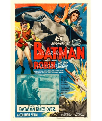 CINéMA BATMAN TAKES OVER Rfsl-POSTER/REPRODUCTION d1 AFFICHE VINTAGE shop