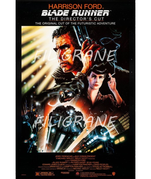 CINéMA BLADE RUNNER  Rxxn-POSTER/REPRODUCTION d1 AFFICHE VINTAGE français