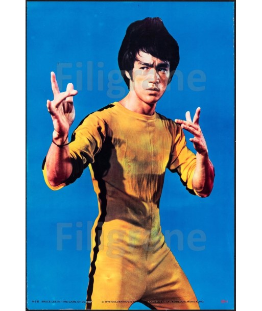 CINéMA BRUCE LEE Rvmc-POSTER/REPRODUCTION d1 AFFICHE VINTAGE Faites des économies